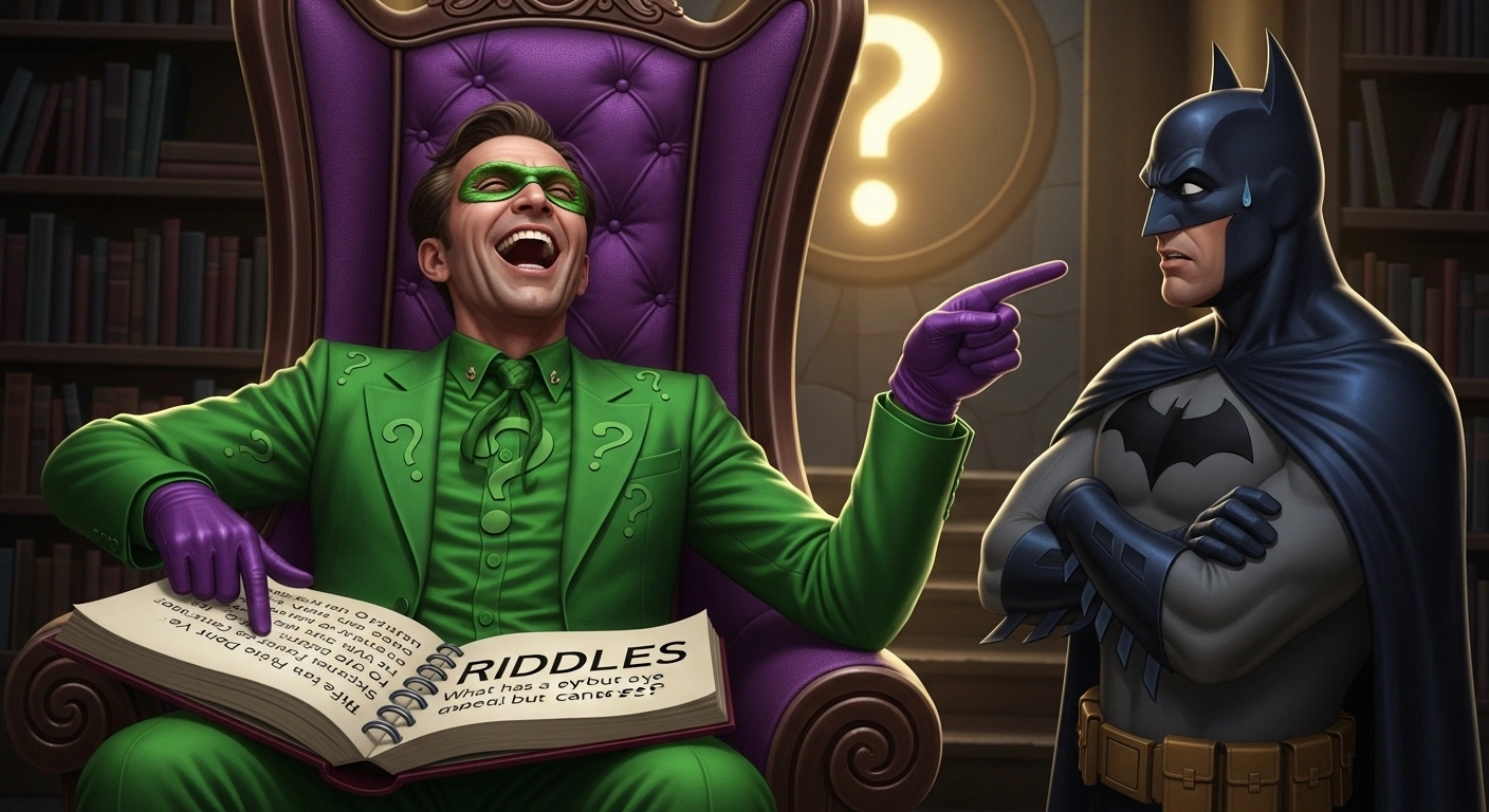 Riddler Riddles Hard