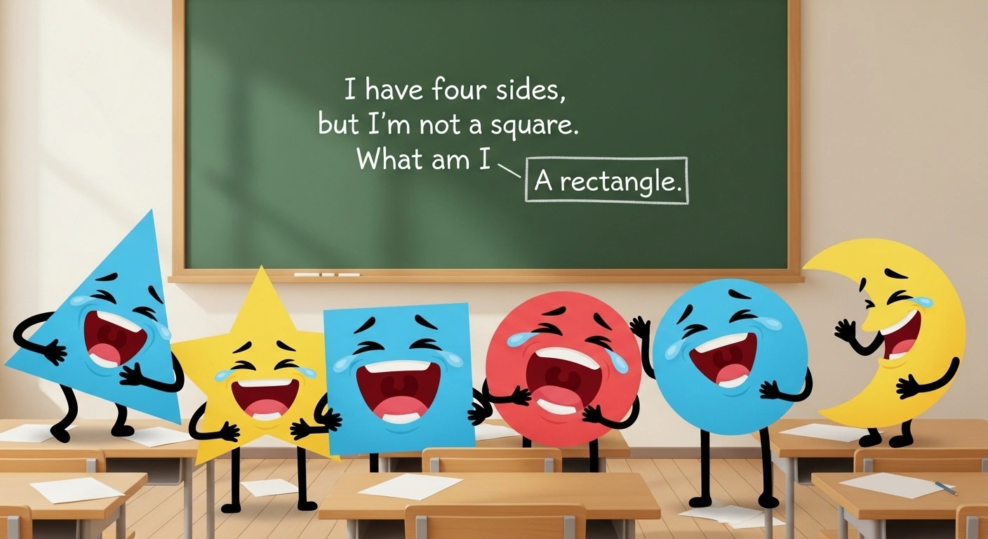 Shape Riddles with Answers