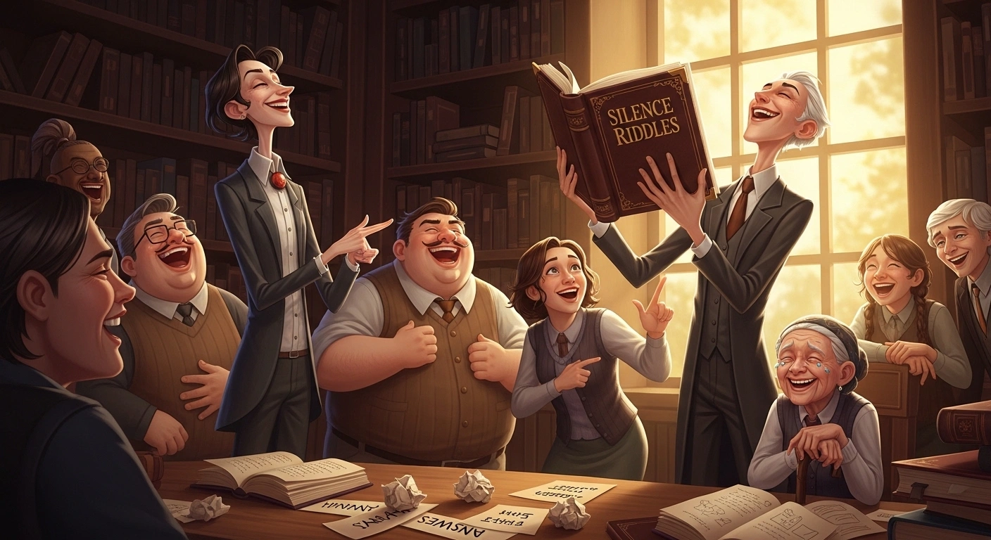 Silence Riddles with Answers for Kids