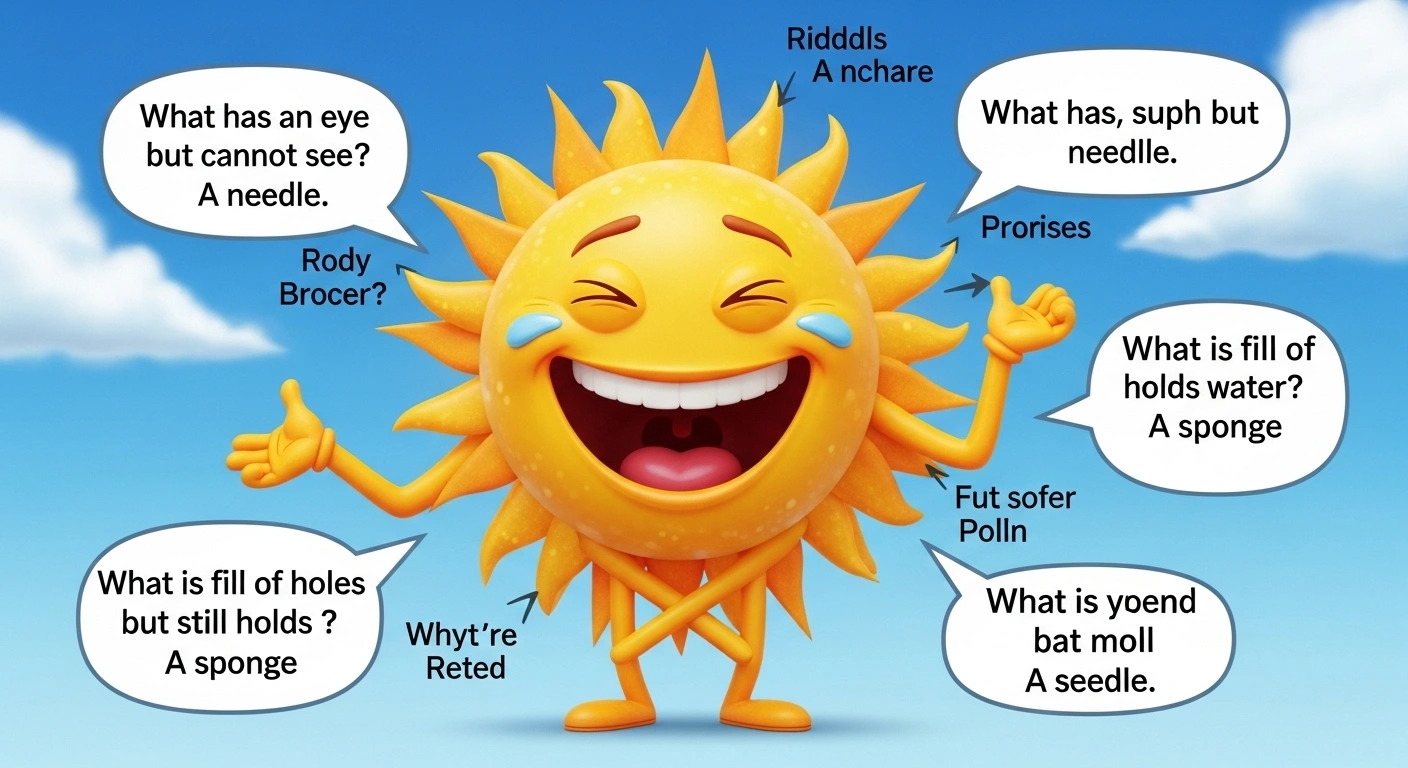 Sun Riddles with Answers for Adults