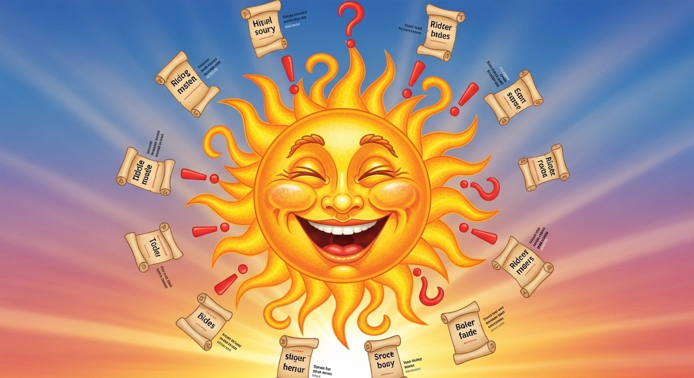 Sun Riddles with Answers in English