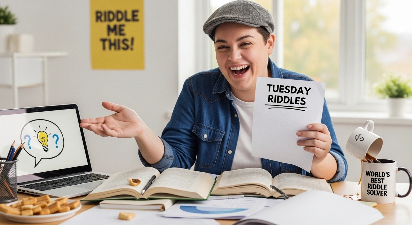 Tuesday Riddles with Answers for Adults